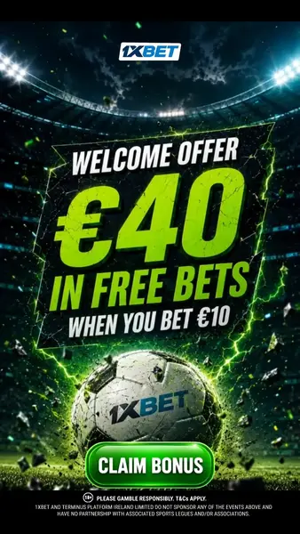 Кадр рекламы 1XBET Ireland