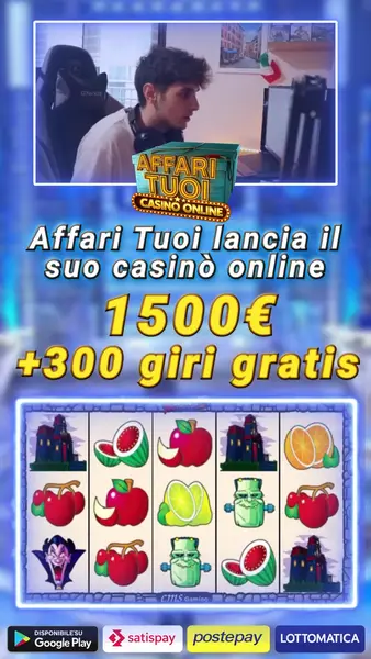 Кадр рекламы Affari Tuoi Online