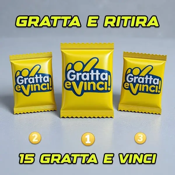 Кадр рекламы Online Gratta e Vinci