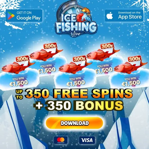 Кадр рекламы ICE Fishing