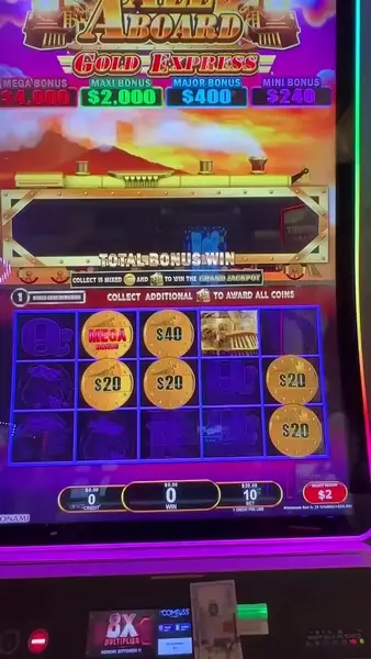 Кадр рекламы Gold Express Game