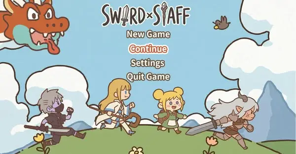 Кадр рекламы Swordxstaff-EN