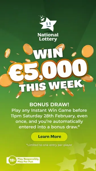 Кадр рекламы The National Lottery