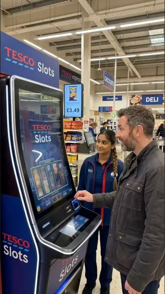Кадр рекламы Tesco uk
