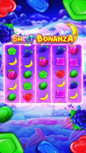 Кадр рекламы Sweet Bonanza