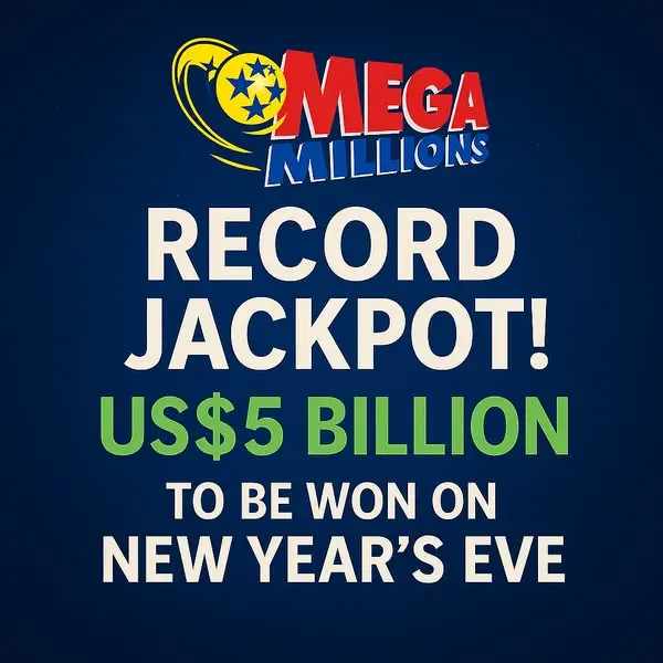 Кадр рекламы New Year’s Eve Jackpot Live