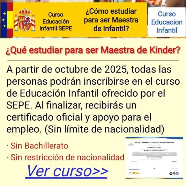 Кадр рекламы Educación de la primera infancia