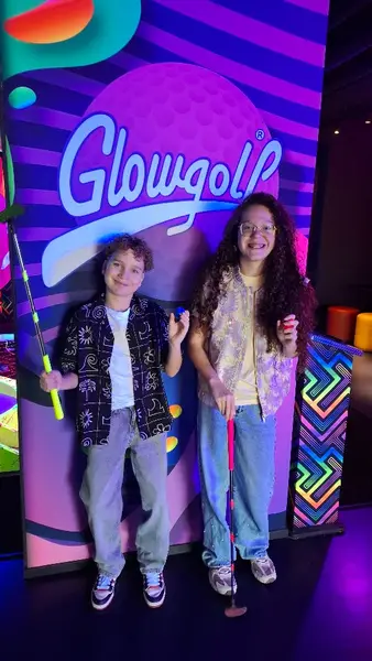Кадр рекламы GlowGolf Amsterdam Sloterdijk