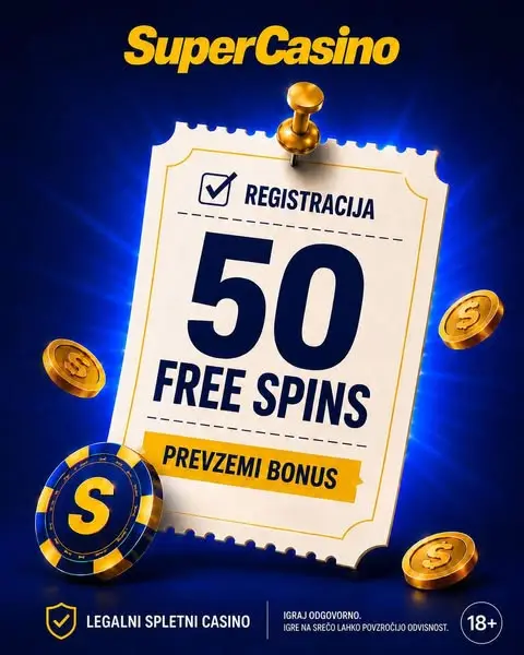 Кадр рекламы Supercasino.si