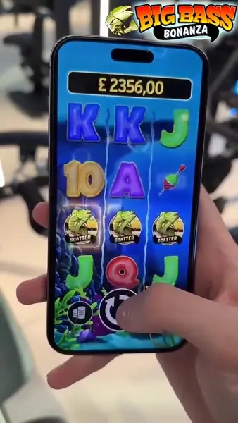Кадр рекламы Big Bass Bonanza