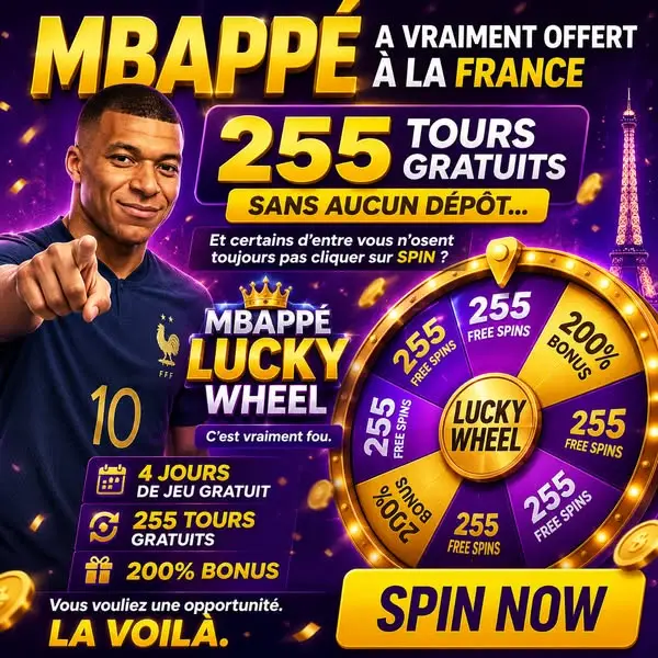 Кадр рекламы Mbappé Lucky Wheel
