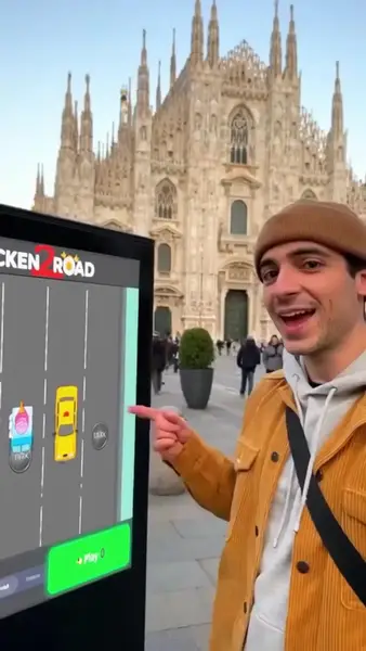 Кадр рекламы Road Drop