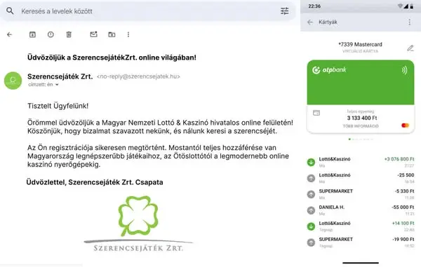 Кадр рекламы Bence Molnár