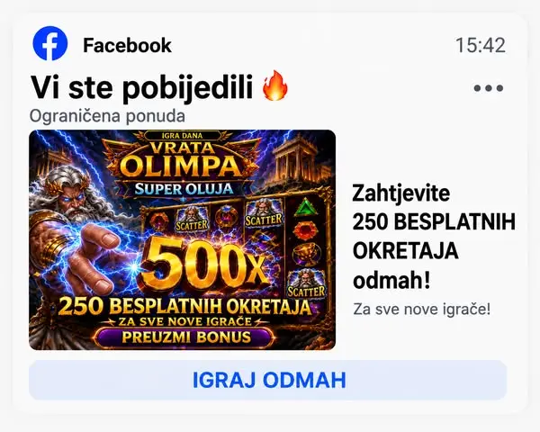 Кадр рекламы Gates of Olympus