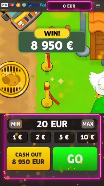 Кадр рекламы Chicken road