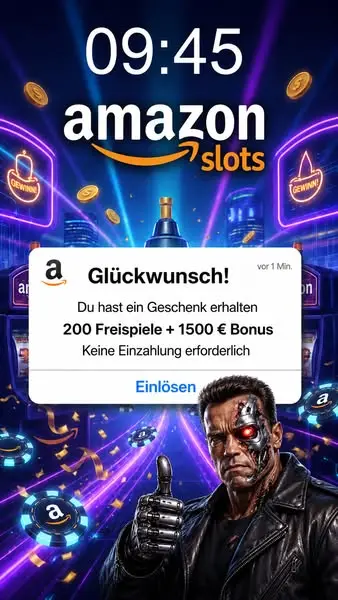 Кадр рекламы Amazon SlotHub