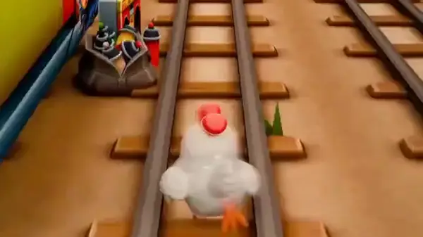 Кадр рекламы Chicken Free Win