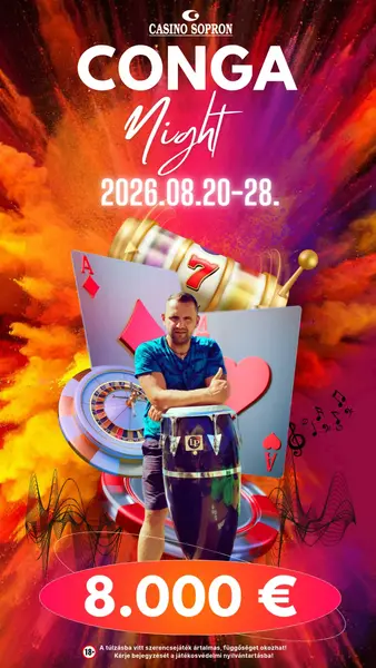 Кадр рекламы Casino Sopron