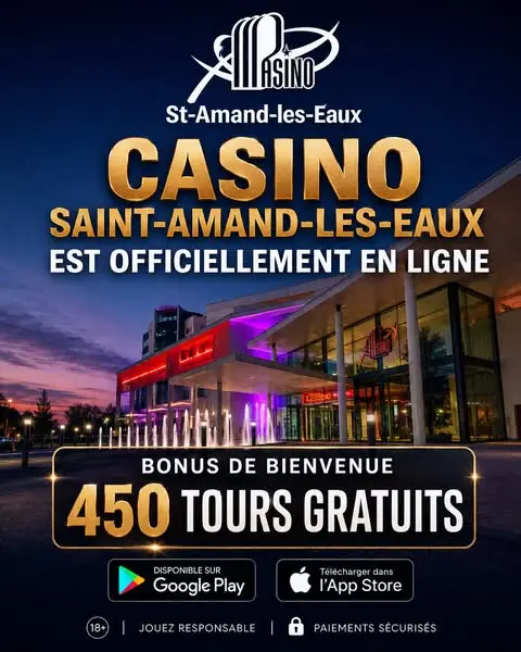 Кадр рекламы Сasino Saint Amand Les Eau