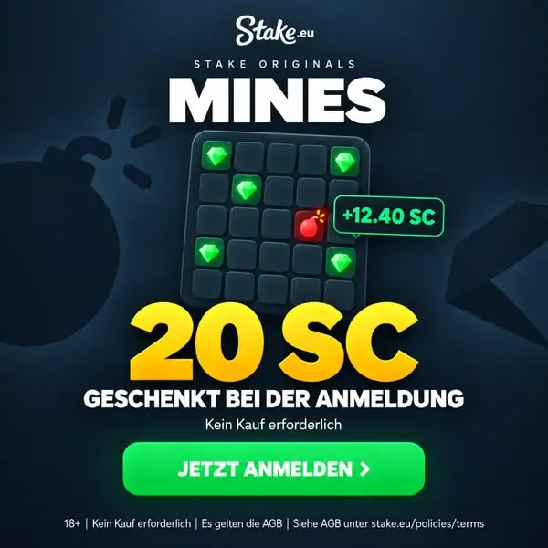 Кадр рекламы Stake Germany