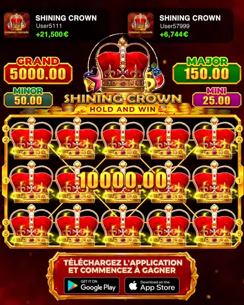 Кадр рекламы Shining Crown