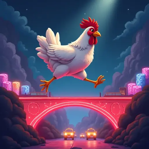 Кадр рекламы Chicken Rush Adventures