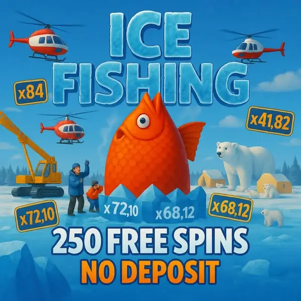 Кадр рекламы Ice Fishing 