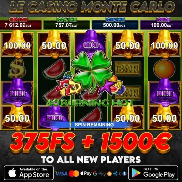 Кадр рекламы Le Casino Monte Carlo
