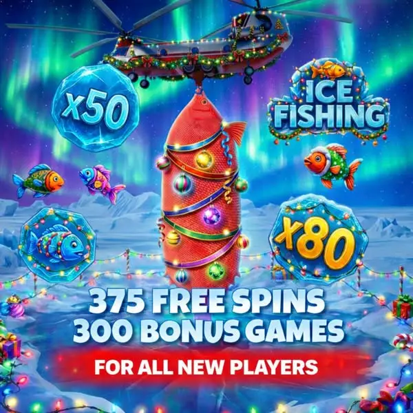 Кадр рекламы Ice Fishing Big Win