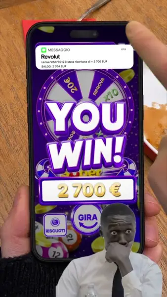 Кадр рекламы Win Circle