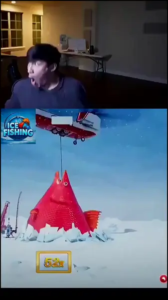 Кадр рекламы Ice Fishing Win