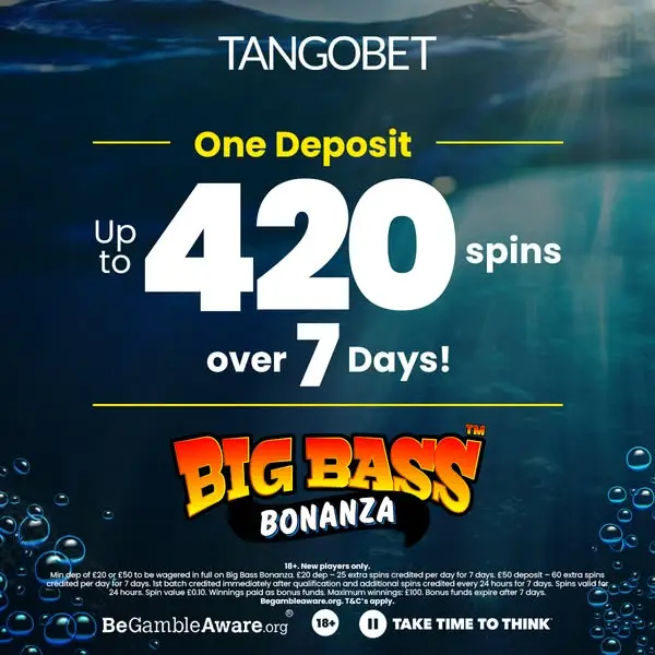 Кадр рекламы Tangobet