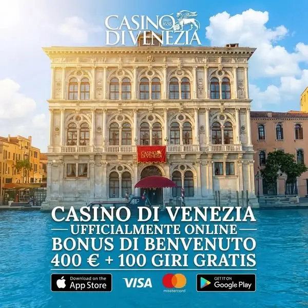 Кадр рекламы Casinò di Venezia