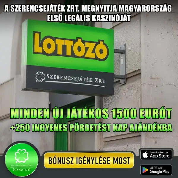 Кадр рекламы Szerencsejáték Kaszino