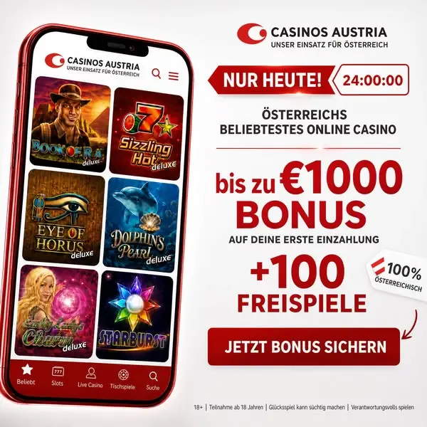 Кадр рекламы Casinos Austria