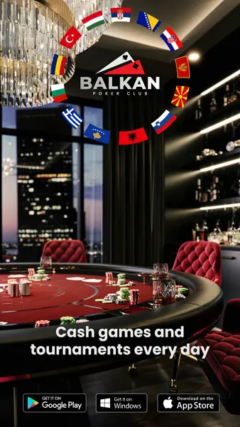 Кадр рекламы Balkan Poker Club