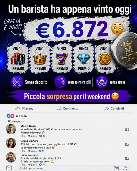 Кадр рекламы Millionaire Spins