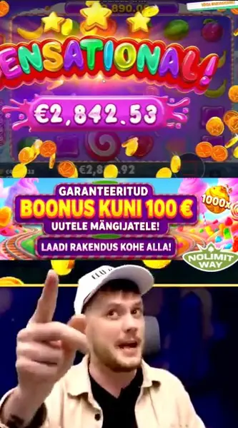 Кадр рекламы Sweet Bonanza