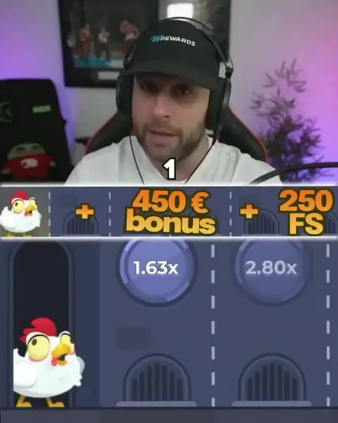 Кадр рекламы Chiken Road
