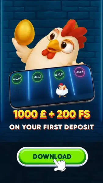 Кадр рекламы ChickenRoad 2 App