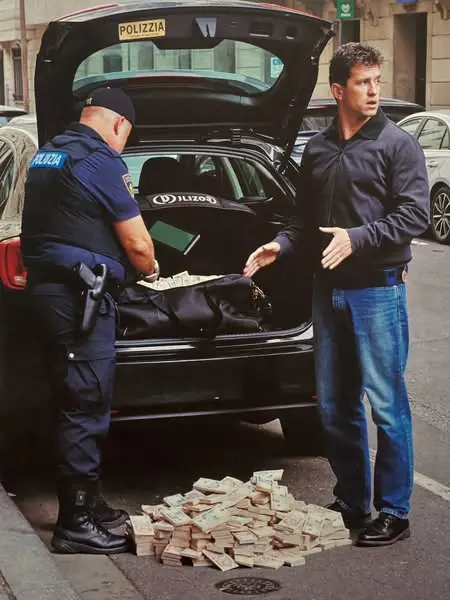 Кадр рекламы Notizie Italia 24