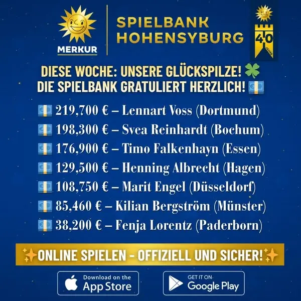 Кадр рекламы Spielbank App - Offіzіеllе