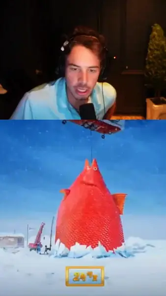 Кадр рекламы Ice Fishing
