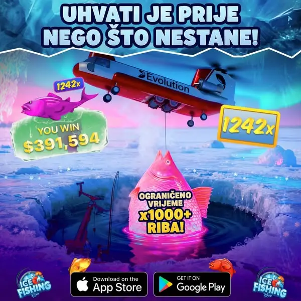 Кадр рекламы Ice Fishing Game