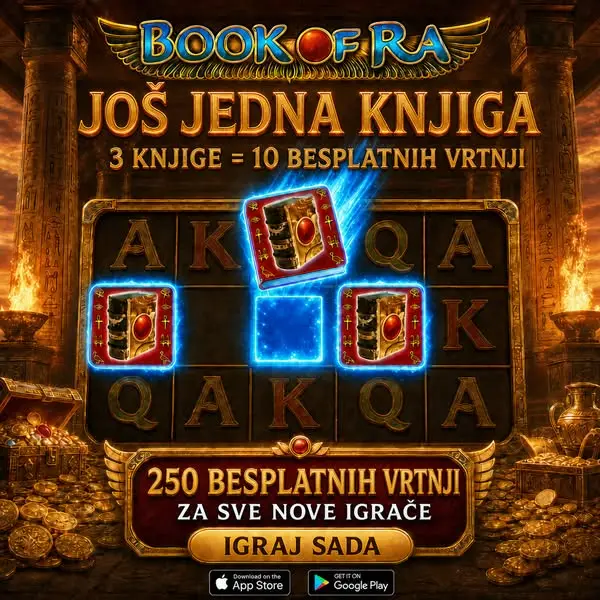 Кадр рекламы Book of Ra 
