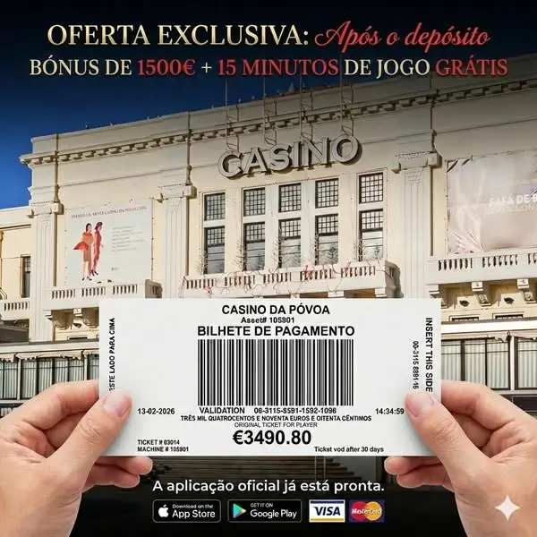 Кадр рекламы Casino da Povoa Online