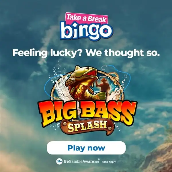 Кадр рекламы Take a Break Bingo
