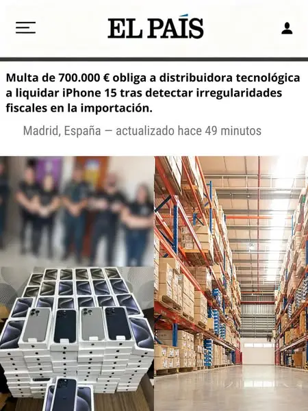 Кадр рекламы Elpais Espanã