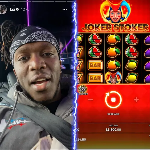 Кадр рекламы KSI Lucky Wheel
