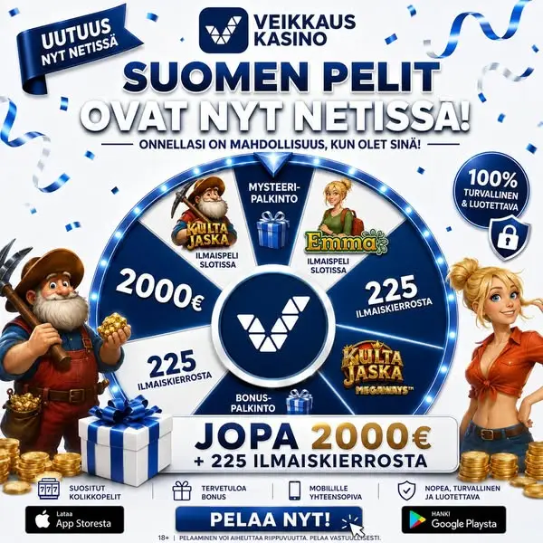 Кадр рекламы Valmis lunastamaan bonuksen?